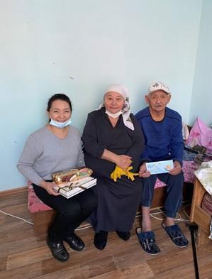 №190 ЖББМ КММ Қарттар күніне арналған іс-шараларды өткізу есебі