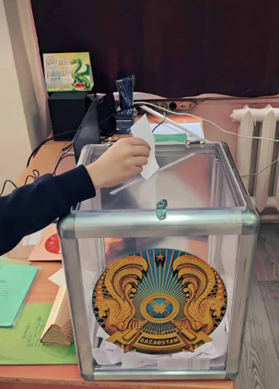 Мектеп президентін сайлау..........Выборы президента школы